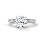 the classic solitaire setting