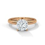 the classic solitaire setting