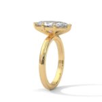 the classic solitaire setting