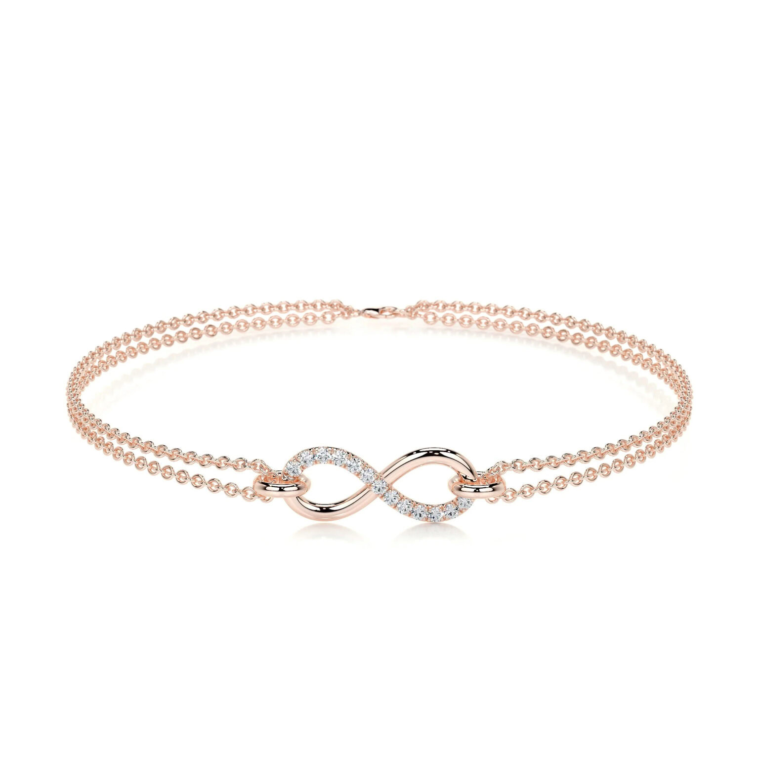 Candice Infinity style  Lab Grown Diamonds Bracelet Fashion - Image 3