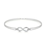 Candice Infinity style  Lab Grown Diamonds Bracelet Fashion