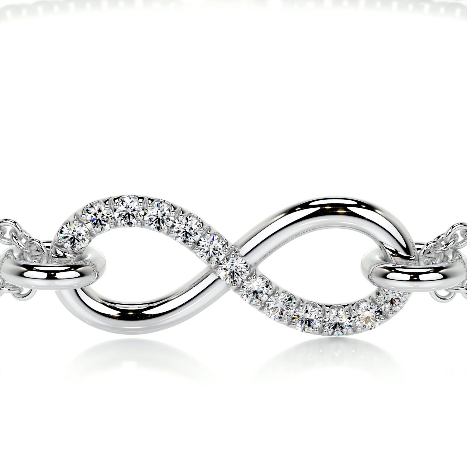 Candice Infinity style  Lab Grown Diamonds Bracelet Fashion - Image 7