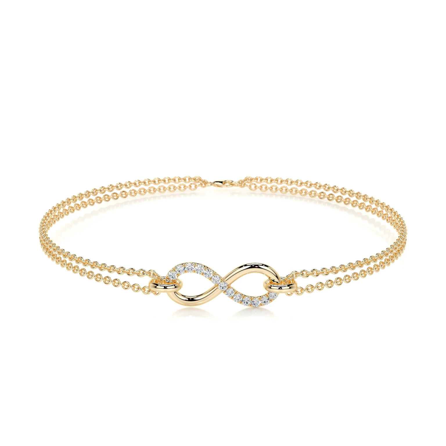 Candice Infinity style  Lab Grown Diamonds Bracelet Fashion - Image 2