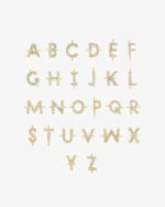 Initial Bracelet Letter Lab Grown Diamond  Bracelet - Image 4