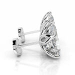 Doris Lab Grown Diamond Studs Pear  Solitaire Earrings  IGI - Image 7