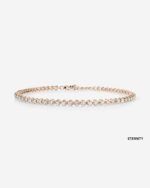 Mini Diamond Eternity Tennis Bracelet Lab Grown Diamond - Image 8