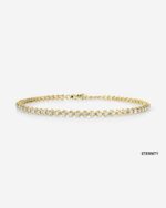 Mini Diamond Eternity Tennis Bracelet Lab Grown Diamond