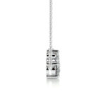 Susan Lab Grown Diamond Pendan 3 Stone Style Necklace - Image 8