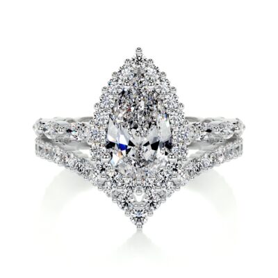 dawn lab grown diamond bridal set pear diamond engagement wedding ring set