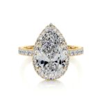 pear halo engagement ring classic 4 prong sophia lab grown diamond ring sightlycarat jewelry11