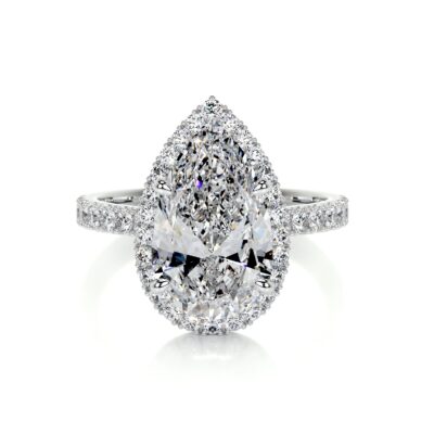 pear halo engagement ring classic 4 prong sophia lab grown diamond ring sightlycarat jewelry6