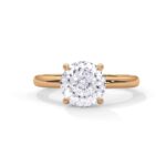 the classic solitaire setting