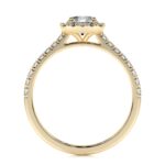 round halo engagement ring classic 4 prong claudia lab grown diamond ring sightlycarat jewelry 12