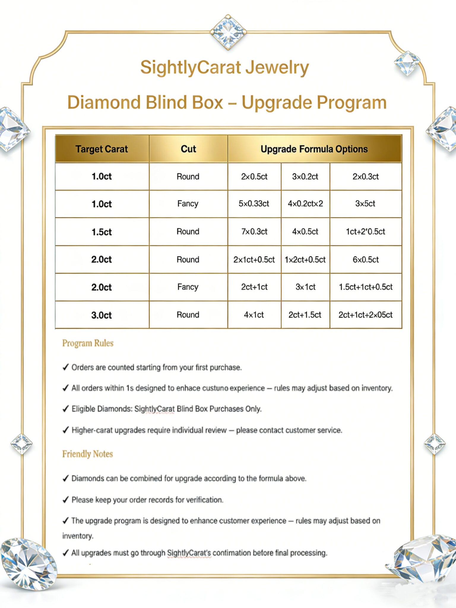 dbb wrs diamond blind box （at least 0.3ct diamond）jewelry mystery box