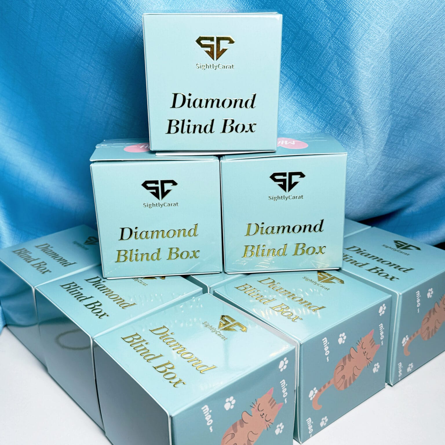 dbb wrs diamond blind box （at least 0.3ct diamond）jewelry mystery box