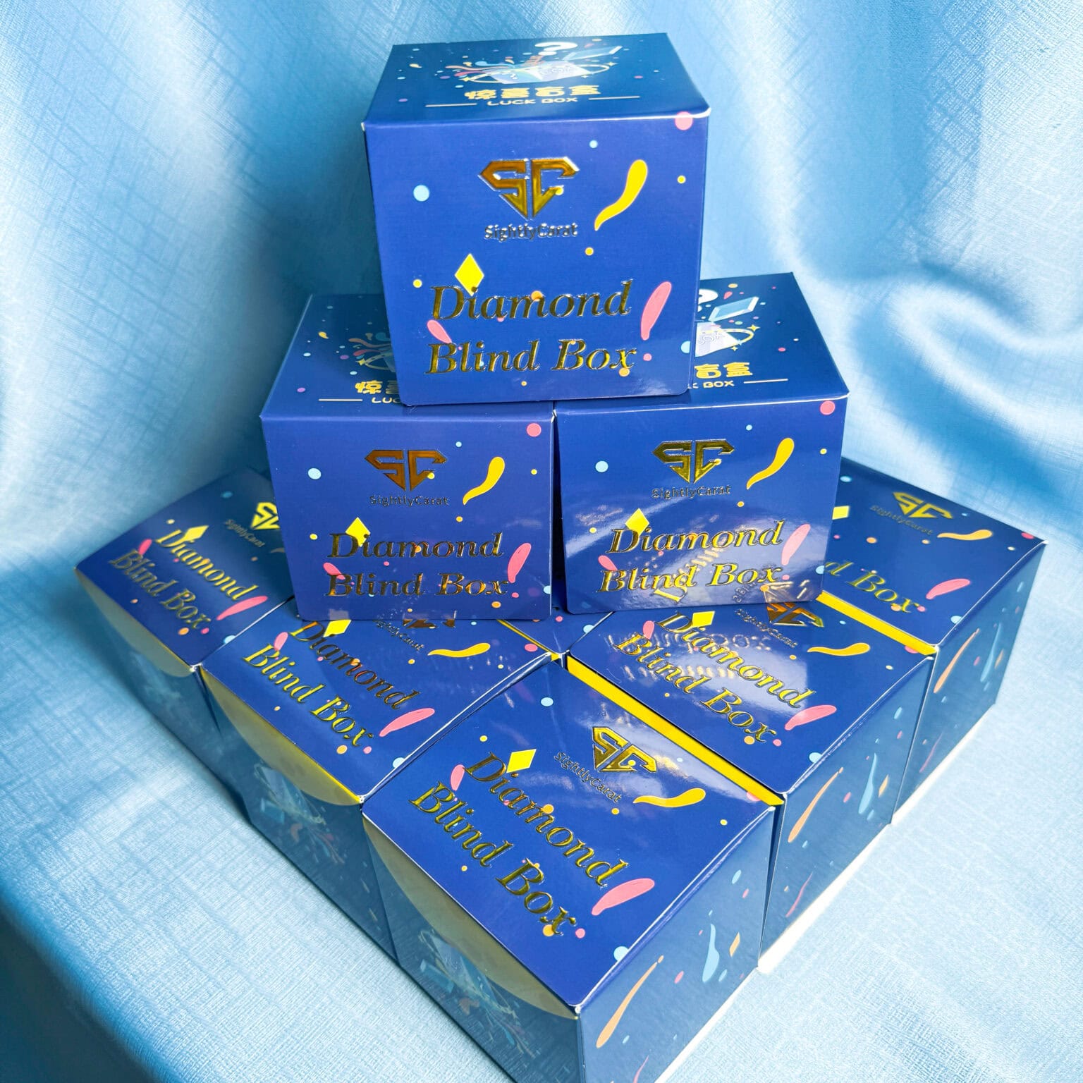 dbb wrs diamond blind box （at least 0.3ct diamond）jewelry mystery box