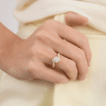 bubble twist radiant lab grown diamond engagement ring (3)