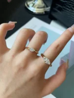 minimalist marquise lab grown diamond pinky ring