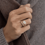 infinity twist pear lab grown diamond engagement ring (6)