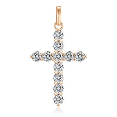luxury cross pendant with universal openable clasp (2 sizes available)