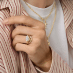 minimal marquise lab grown diamond ring in solid gold (1)