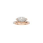 minimal marquise lab grown diamond ring in solid gold (3)