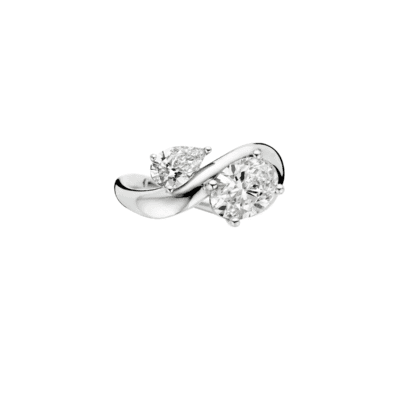 toi et moi oval & pear lab grown diamond engagement ring (5)