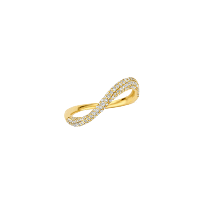 wave half eternity lab grown diamond band ring (5)