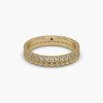 0.5ctw diamond stacked eternity band