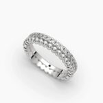 0.5ctw diamond stacked eternity band