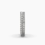 0.5ctw diamond stacked eternity band