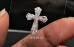 custom cross lab grown diamond | bespoke fancy cut diamond design