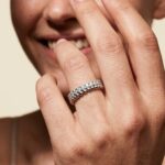 0.5ctw diamond stacked eternity band