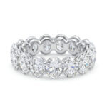 oval eternity band