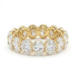 oval eternity band