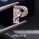 alphabet lab grown diamond custom letter shape diamond | a–z initial diamonds