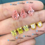 spongebob, patrick & squidward character lab grown diamonds custom cut colored diamonds cartoon diamonds