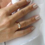 the billionaire old money diamond signet ring – heavy gold round / asscher / emerald cut