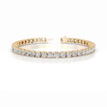 annabelle classic round tennis lab grown diamond bracelet