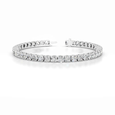 annabelle classic round tennis lab grown diamond bracelet