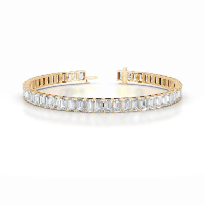 sidney classic round tennis lab grown diamonds bracelet (复制)