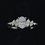 berlin love letter lab diamond ring – multi shape center stone delicate design