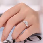 berlin love letter lab diamond ring – multi shape center stone delicate design 12