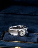 css structured lab grown diamond band – platinum men’s diamond ring (17)