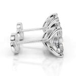 doris lab grown diamond studs earrings elongated radiant classic 4 prong studs