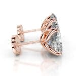 doris lab grown diamond studs earrings oval classic 4 prong studs