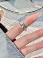 cnc08 platinum men’s rings – cnc crafted heavyweight luxury diamond ring for men