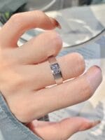 cnc08 platinum men’s rings – cnc crafted heavyweight luxury diamond ring for men