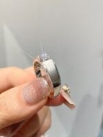 cnc08 platinum men’s rings – cnc crafted heavyweight luxury diamond ring for men