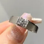 cnc08 platinum men’s rings – cnc crafted heavyweight luxury diamond ring for men